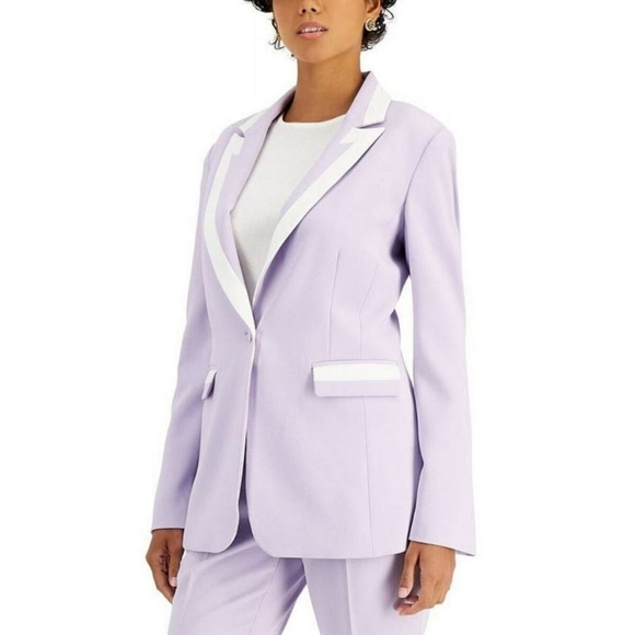 Lavender Tahari Blazer Size 8 - Picture 1 of 3